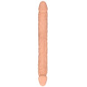 Real Rock Skin Double gode Realrock 36 x 4.4cm Flesh